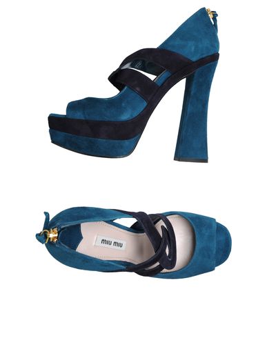 ZOOM MIU MIU - Pumps with open toe