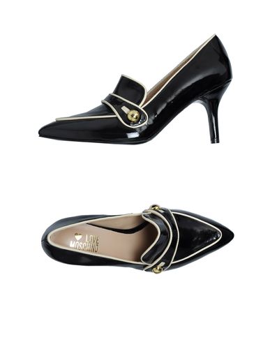 ZOOM LOVE MOSCHINO - Moccasins with heel