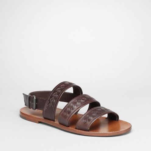 SandalsShoesCalf-skin leatherBrown Bottega Veneta®