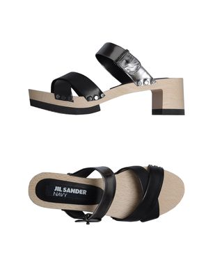 JIL SANDER NAVY - Platform sandals
