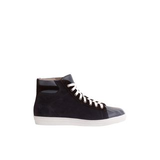 McQ, Sneakers, Suede Hi-Top Sneakers