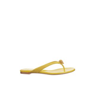 ALEXANDER MCQUEEN, Flats, Two-Faced Skull Flat Sandal