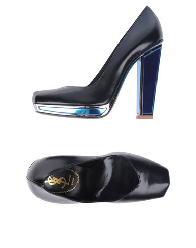 ZOOM YVES SAINT LAURENT RIVE GAUCHE - Platform pumps
