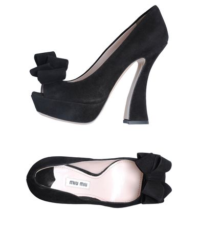 ZOOM MIU MIU - Pumps with open toe