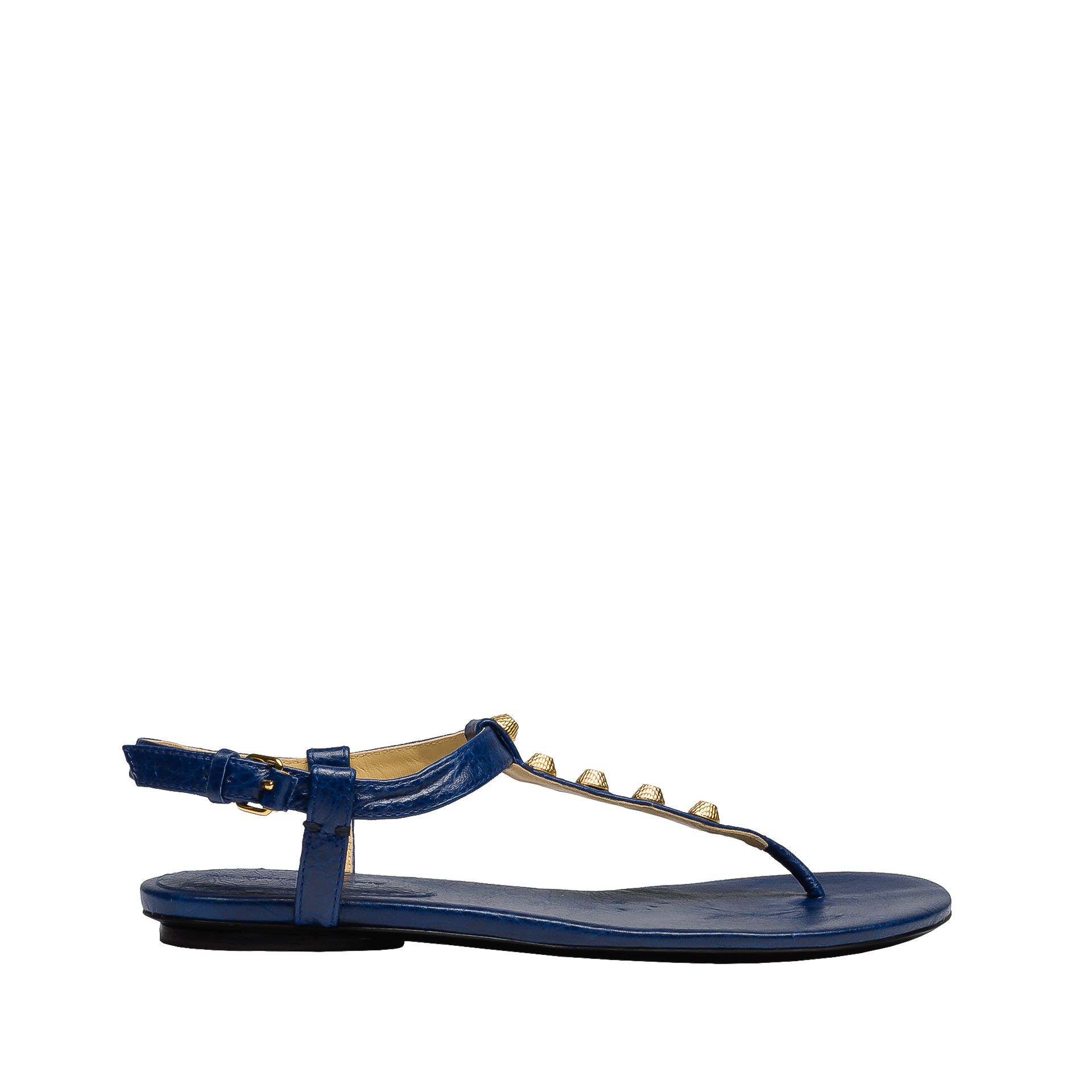 Balenciaga Giant Sandales Entredoigts Plates Or Balenciaga Giant Sandales Entredoigts Plates Or