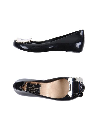 ZOOM VIVIENNE WESTWOOD ANGLOMANIA + MELISSA - Peep-toe ballet flats