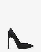 High Heel Pump Classic paris escarpin pump in Dove white leather SAINTLAURENT