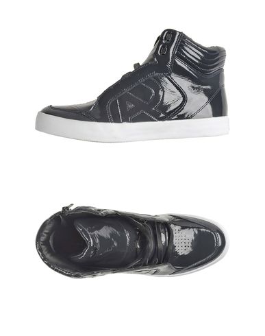 ZOOM ARMANI JEANS - High-top sneaker