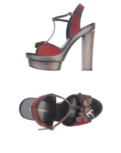 ZOOM DSQUARED2 - Platform sandals