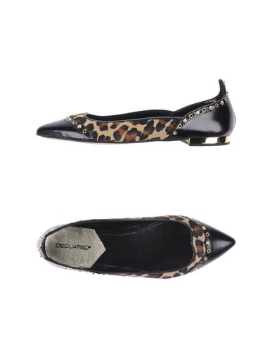ZOOM DSQUARED2 - Ballet flats