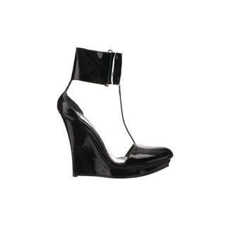 McQ, High-heels, T-Bar Ankle Cuff Wedge