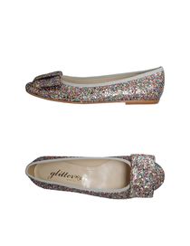 GLITTER PINK - Ballet flats