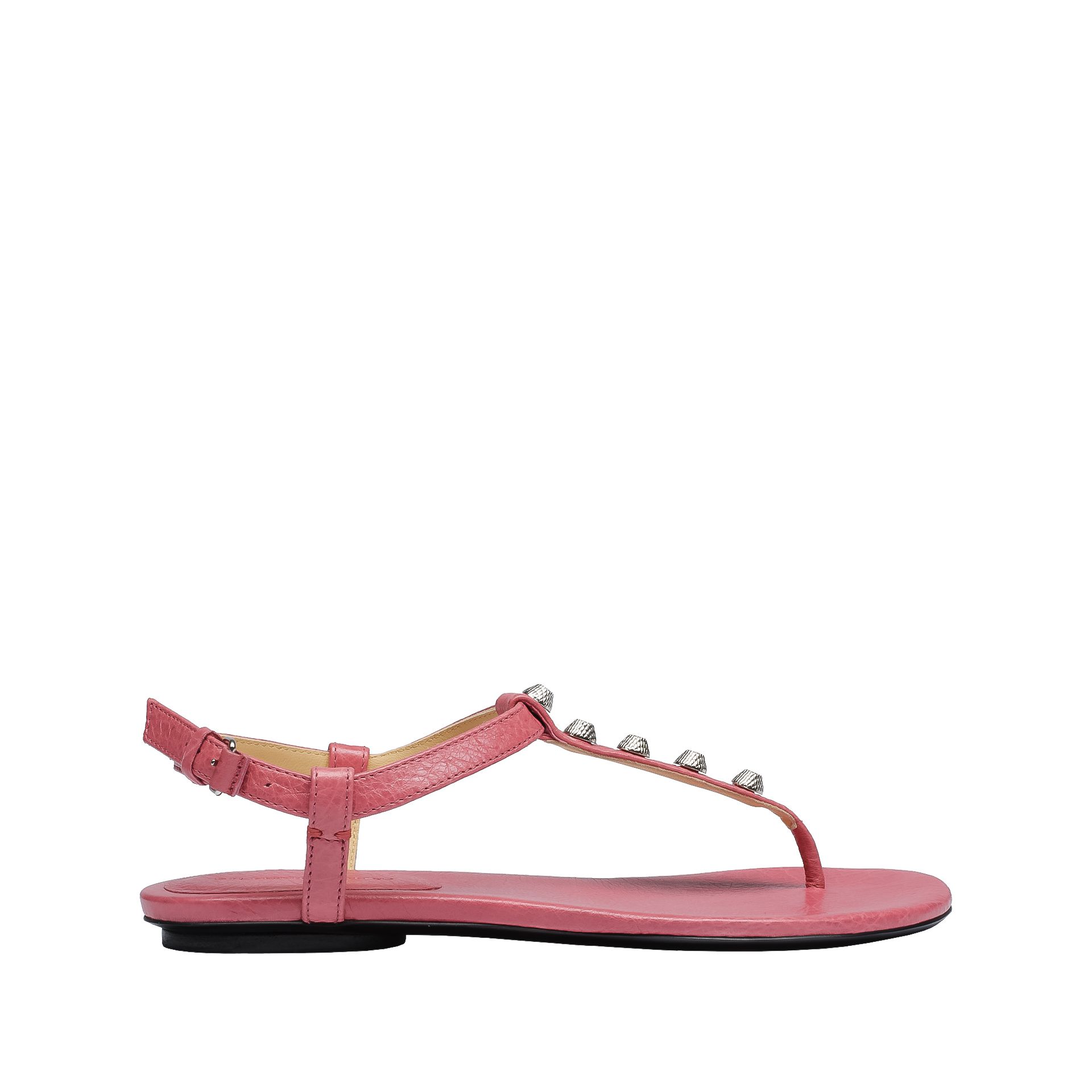 Balenciaga Giant Silver T Strap Sandals Balenciaga Giant Silver T Strap Sandals