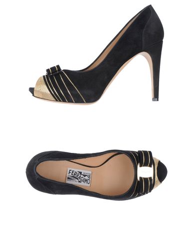 ZOOM SALVATORE FERRAGAMO - Pumps with open toe