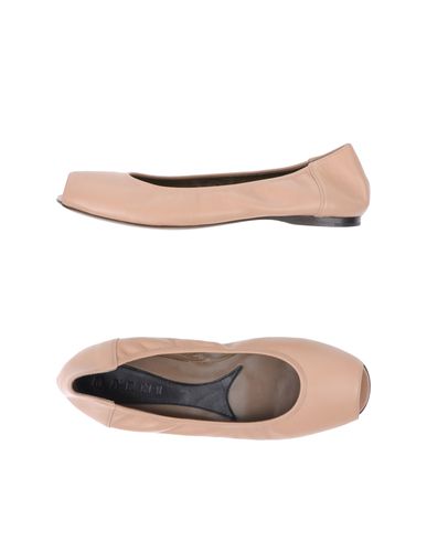 ZOOM MARNI - Peep-toe ballet flats