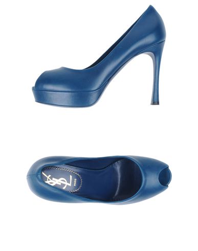 ZOOM YVES SAINT LAURENT RIVE GAUCHE - Pumps with open toe