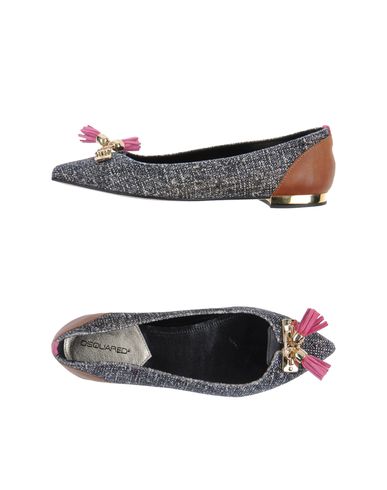 ZOOM DSQUARED2 - Ballet flats