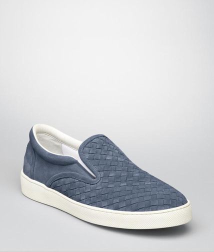 BOTTEGA VENETA - Intrecciato Suede Sneaker