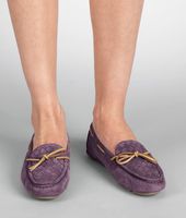 Bottega Veneta® Intrecciato Suede Moccasin Bottega Veneta® Intrecciato Suede Moccasin