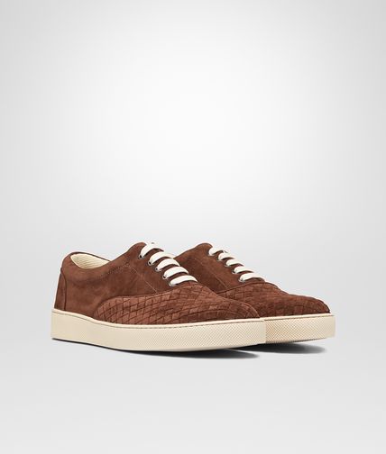 BOTTEGA VENETA - Intrecciato Suede Sneaker