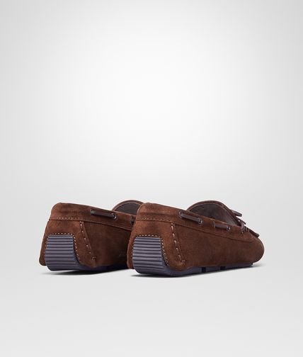 BOTTEGA VENETA - Intrecciato Suede Moccasin