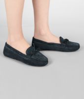 Bottega Veneta® Intrecciato Suede Moccasin Bottega Veneta® Intrecciato Suede Moccasin
