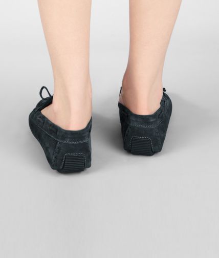 BOTTEGA VENETA - Intrecciato Suede Moccasin