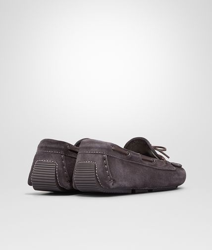 BOTTEGA VENETA - Intrecciato Suede Moccasin