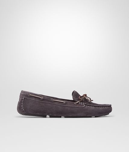 BOTTEGA VENETA - Intrecciato Suede Moccasin