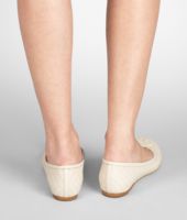Bottega Veneta® Antique Intrecciomirage Ballerina Bottega Veneta® Antique Intrecciomirage Ballerina