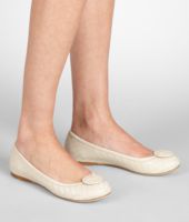 Bottega Veneta® Antique Intrecciomirage Ballerina Bottega Veneta® Antique Intrecciomirage Ballerina