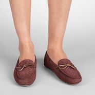 Intrecciato Suede Moccasin - Moccasins and Flat Shoes - BOTTEGA VENETA - PE13 - 299