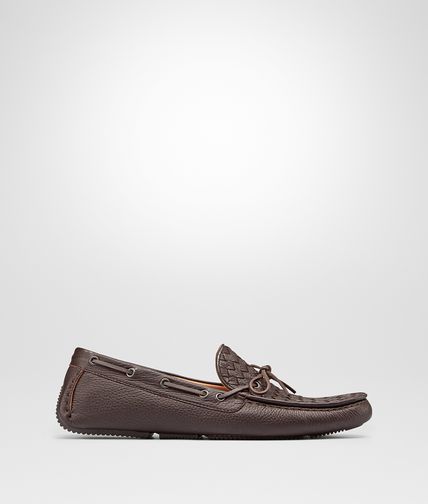 BOTTEGA VENETA - Intrecciato Washed Cervo Moccasin