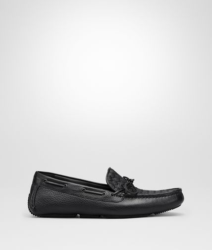 BOTTEGA VENETA - Intrecciato Washed Cervo Moccasin