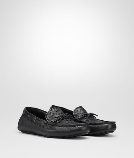 BOTTEGA VENETA - Intrecciato Washed Cervo Moccasin