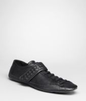 Bottega Veneta® Sneaker aus Kalbsleder Intrecciato Nero Bottega Veneta® Sneaker aus Kalbsleder Intrecciato Nero