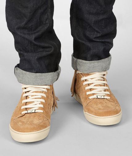 BOTTEGA VENETA - Intrecciato Suede Sneaker