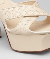 Bottega Veneta® Sabbia Intrecciato Calf Sandal Bottega Veneta® Sabbia Intrecciato Calf Sandal
