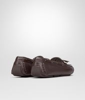 Bottega Veneta® Espresso Intrecciato Washed Cervo Moccasin Bottega Veneta® Espresso Intrecciato Washed Cervo Moccasin