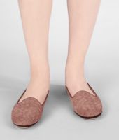 Bottega Veneta® Watteau Intrecciato Suede Slipper Bottega Veneta® Watteau Intrecciato Suede Slipper