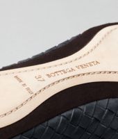 Bottega Veneta® Intrecciato Suede Slipper Bottega Veneta® Intrecciato Suede Slipper