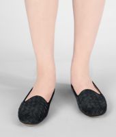 Bottega Veneta® Intrecciato Suede Slipper Bottega Veneta® Intrecciato Suede Slipper