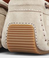 Bottega Veneta® Mocassini Fumé in Suede Intrecciato Bottega Veneta® Mocassini Fumé in Suede Intrecciato