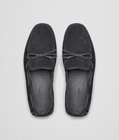 Bottega Veneta® Intrecciato Suede Moccasin Bottega Veneta® Intrecciato Suede Moccasin