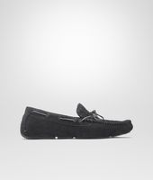 Bottega Veneta® Intrecciato Suede Moccasin Bottega Veneta® Intrecciato Suede Moccasin