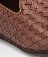 Bottega Veneta® Edoardo Intrecciato Foulard Calf Slippers Bottega Veneta® Edoardo Intrecciato Foulard Calf Slippers