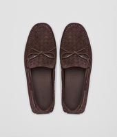 Bottega Veneta® Edoardo Intrecciato Suede Moccasin Bottega Veneta® Edoardo Intrecciato Suede Moccasin