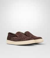 Bottega Veneta® Intrecciato Suede Sneaker Bottega Veneta® Intrecciato Suede Sneaker