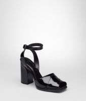 Bottega Veneta® Nero Vernice Calf Sandal Bottega Veneta® Nero Vernice Calf Sandal