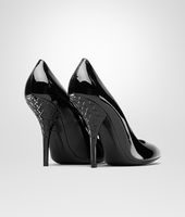 Bottega Veneta® Nero Vernice Calf Pump Bottega Veneta® Nero Vernice Calf Pump